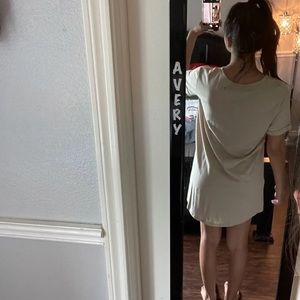 T-SHIRT DRESS